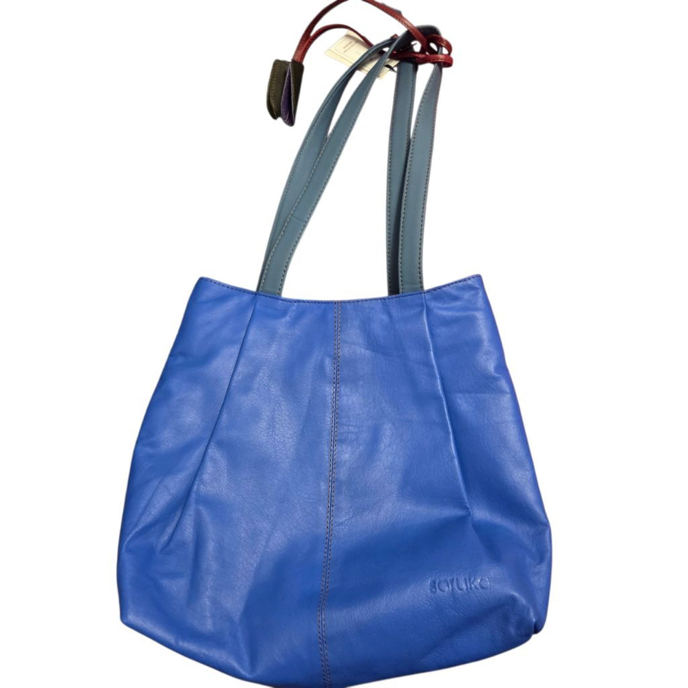 Soruka Reversible Tote Bag One Size Blue Brown